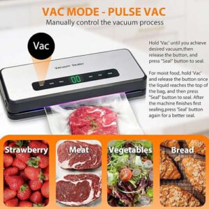 Electric Vacuum Food Sealing all-in-one machine