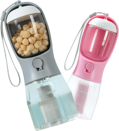 Dog Water Cup Drinking Food Garbage Bag Three-in-one