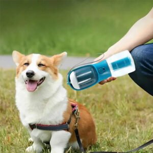 Dog Water Cup Drinking Food Garbage Bag Three-in-one
