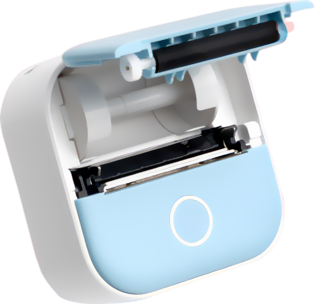 Portable Mini Thermal Label Printer Home Photo Printer 